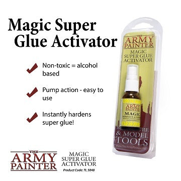Magic Super Glue Activator - Pump 20mL