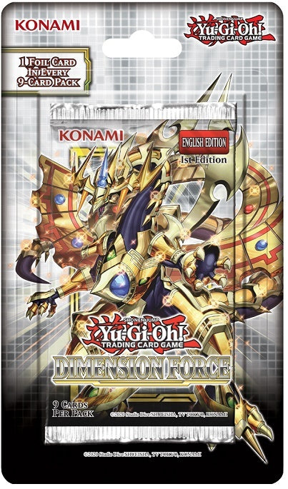 YGO: Dimension Force blister 9 card