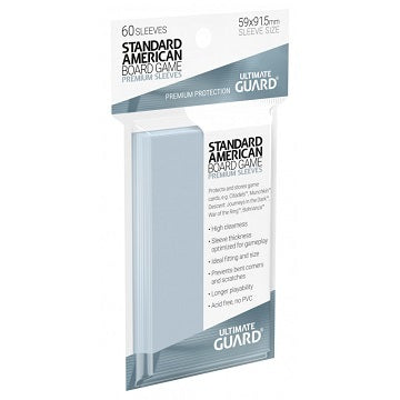 UG Board Game Sleeve 60 CT Standard American 59x91.5