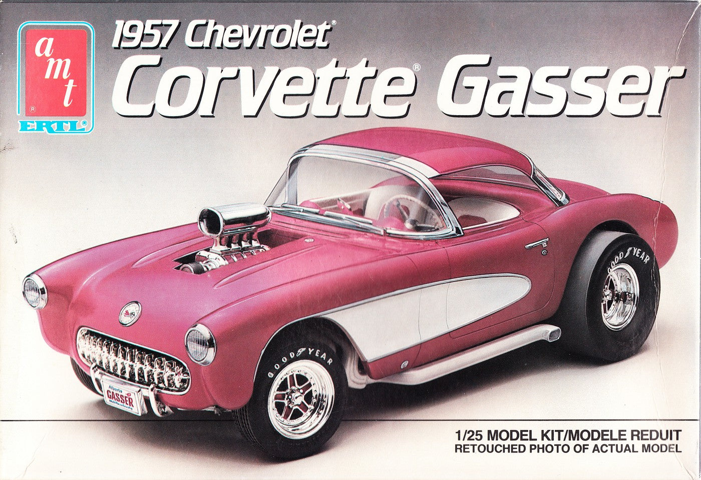 1/25 '57 Corvette Gasser AMT