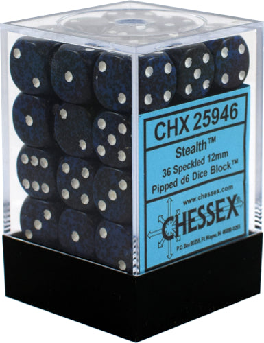 Speckled 12mm 36D6 Dice