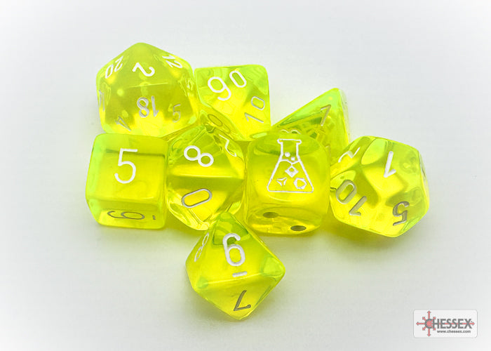 Translucent 7Pc Dice