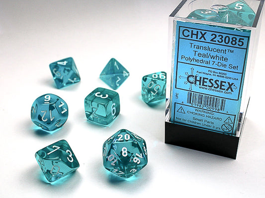 Translucent 7Pc Dice
