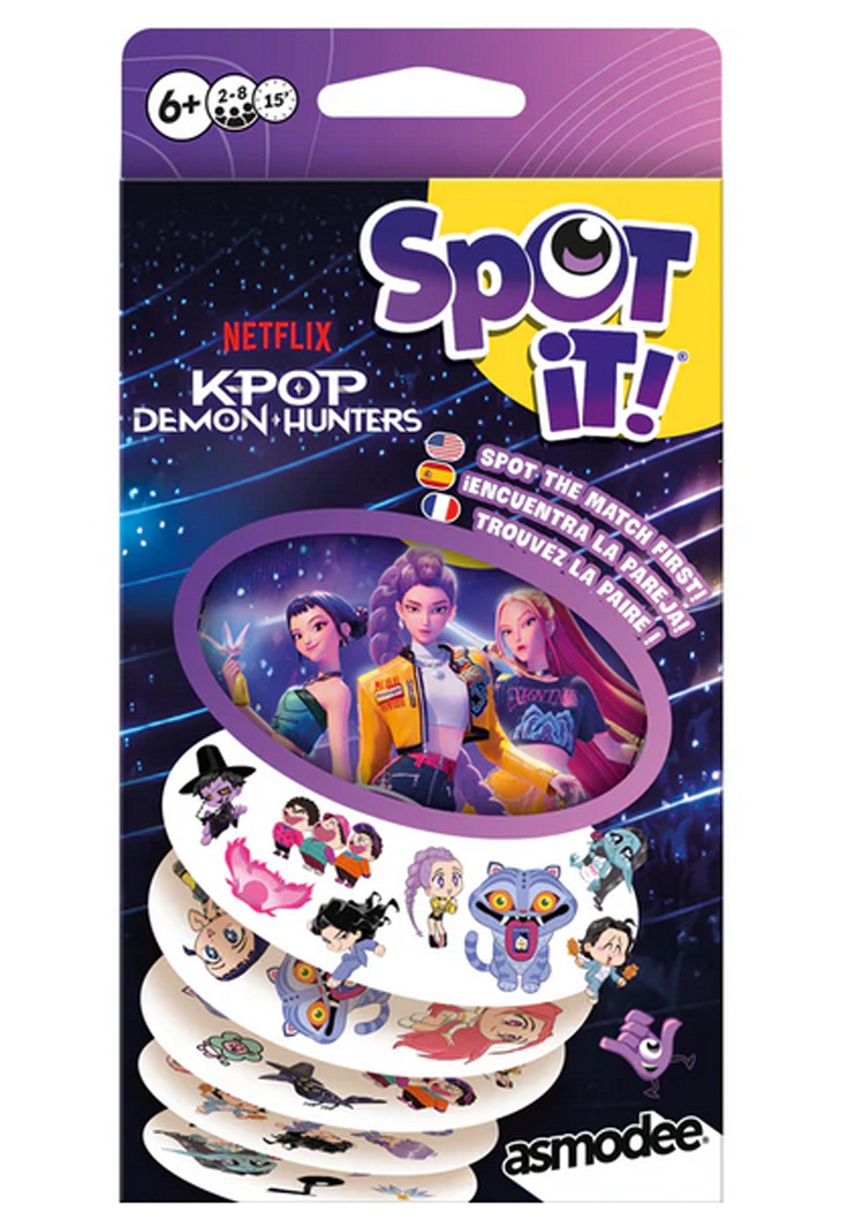Spot It! K-Pop Demon Hunters