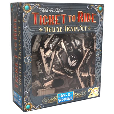 Ticket To Ride 20th Anniversary Deluxe Train Set Black