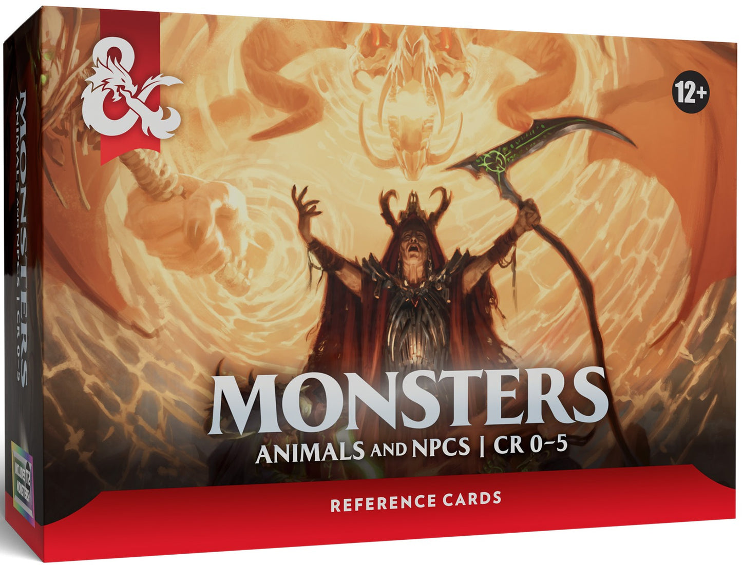 D&D RPG 2024 Reference Cards Monsters Animals & NPCs