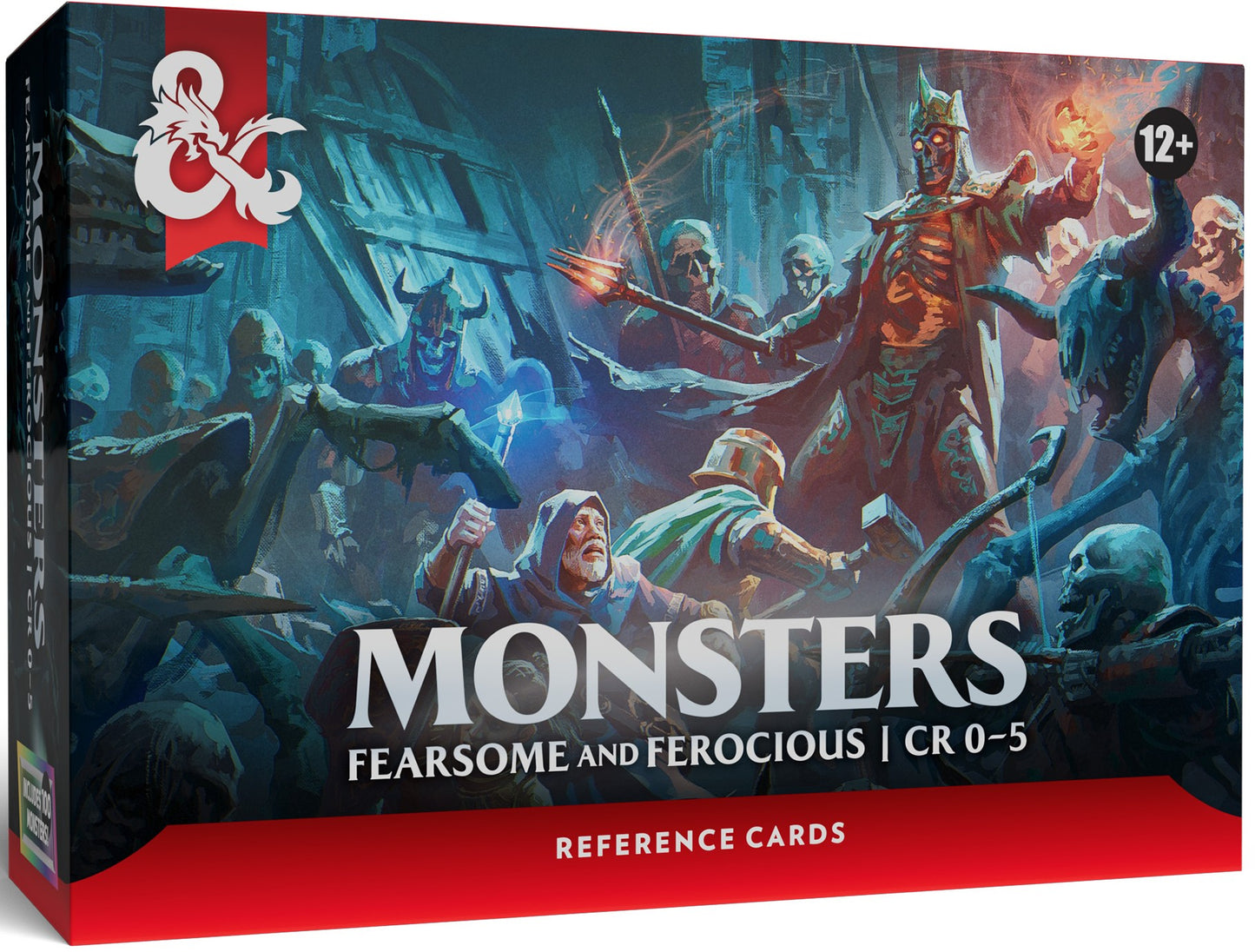 D&D RPG 2024 Reference Cards Monsters Fearsome & Ferocious