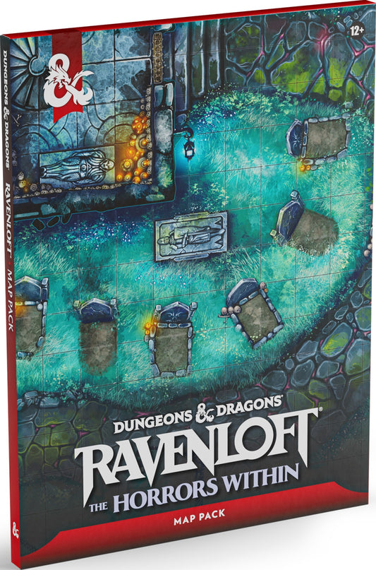 D&D RPG 2024 Ravenloft The Horrors Within Map Pack