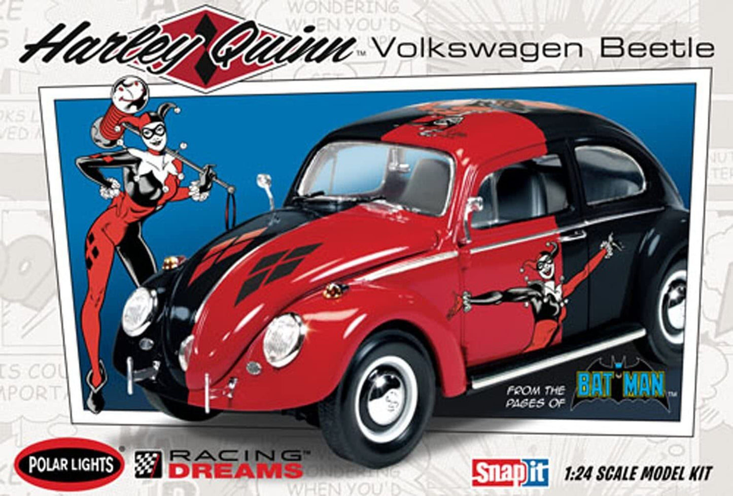 1/24 Harley Quinn VW Beetle PL