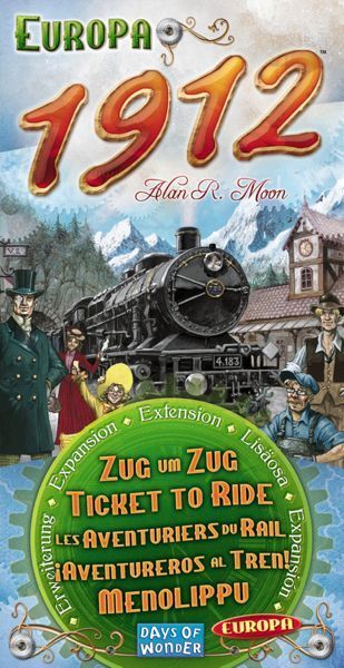 Ticket To Ride: Europa 1912 Expansion