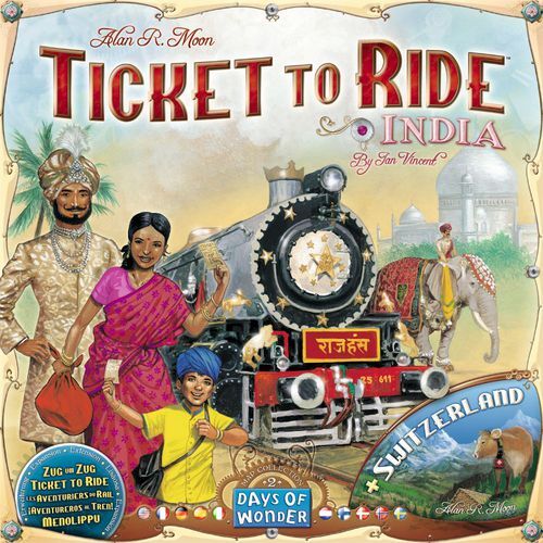 Ticket To Ride: Map #2 India Map Collection