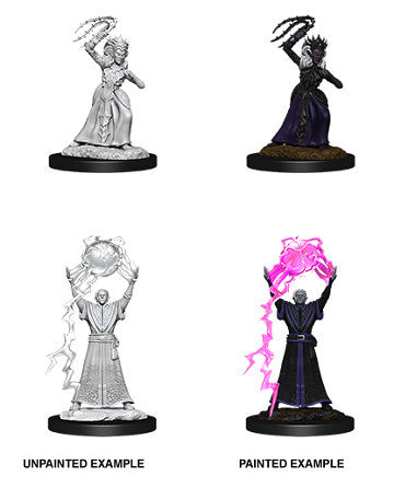 D&D Nolzur's: Drow Mage & Drow Priestess