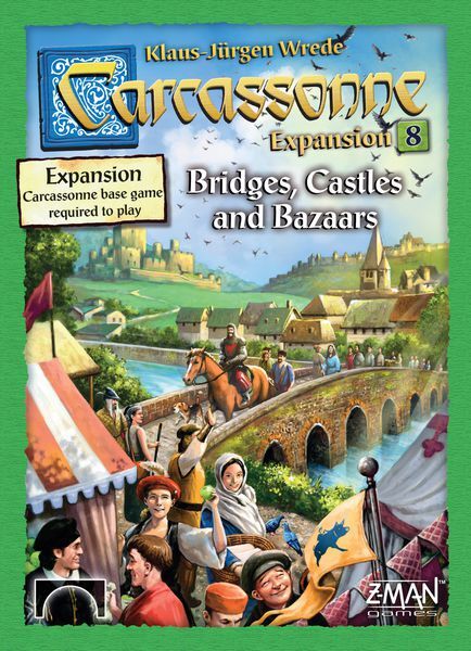 Carcassonne: Bridges, Castles & Bazaars Expansion #8