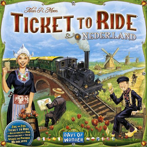 Ticket To Ride: Map #4 Nederland Map Collection