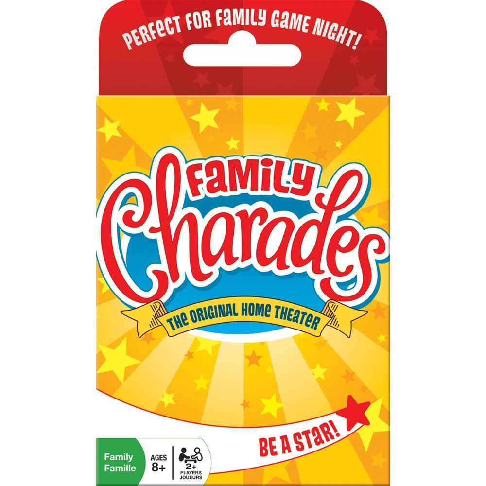 Family Charades Card Game