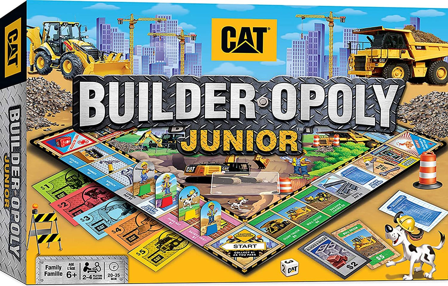 Monopoly: CAT Builder-opoly Junior