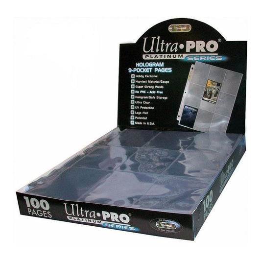 Pages: Ultra Pro Top Load 9 Pocket Hologram Clear