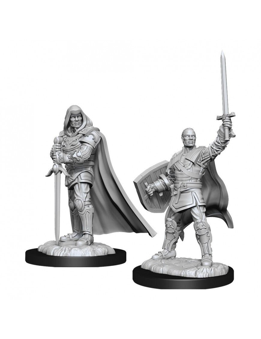 D&D Nolzur's: Human Male Paladin With Cape