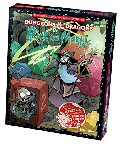 D&D RPG D&D vs Rick and Morty Set