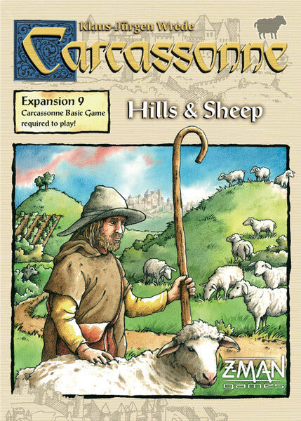 Carcassonne: Hills & Sheep Expansion #9