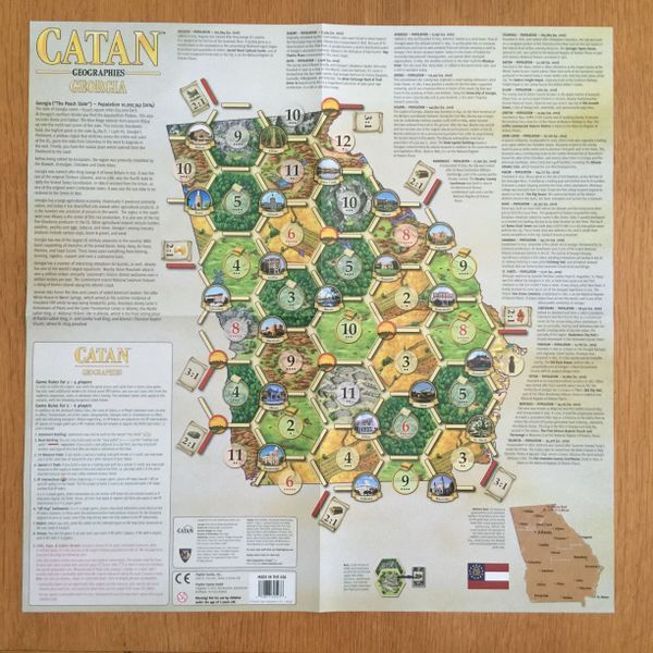 Catan Geographies: Georgia