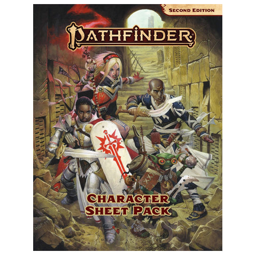 Pathfinder RPG 2E Character Sheet Pack