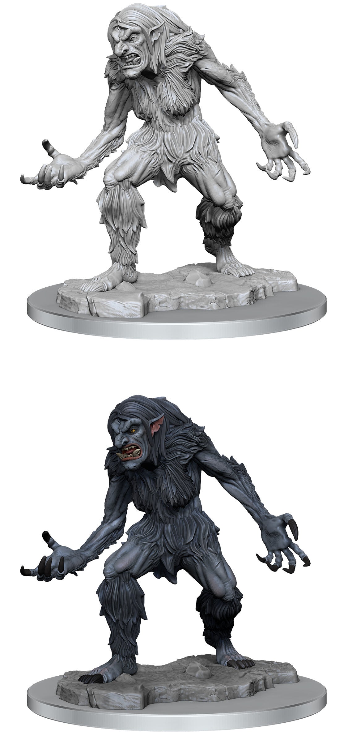 D&D Nolzur's: Ice Troll Female