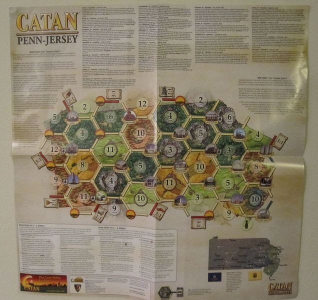 Catan Geographies: Penn-Jersey