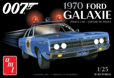 1/25 1970 Ford Galaxy Police Car-James Bond AMT