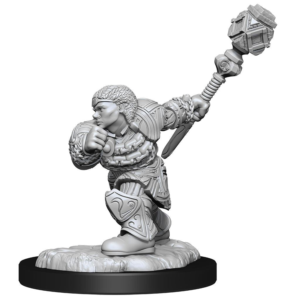 WizKids: MTG Dwarf Male Fighter & Female Cleric