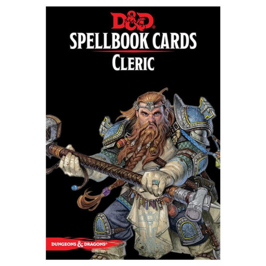 D&D RPG Spellbook Cards: Cleric 2nd Ed