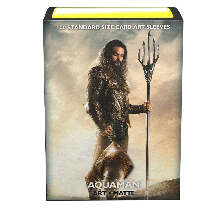 Dragon Shield Card Sleeves 100 JL Aquaman matte