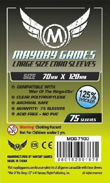 Mayday Games Sleeves 70x120 75 count