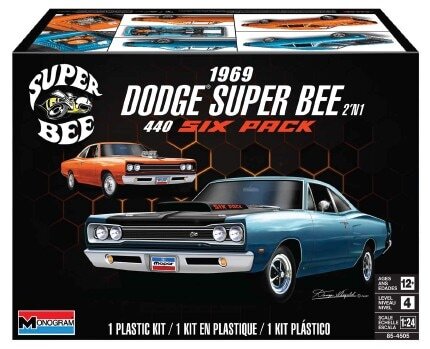 1/24 1969 Dodge Super Bee 2n1 REV