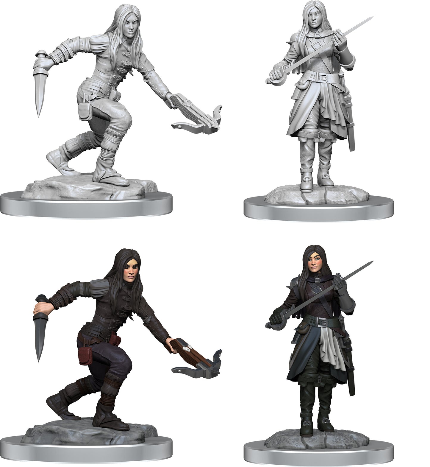 D&D Nolzur's: Half-Elf Female Rogue