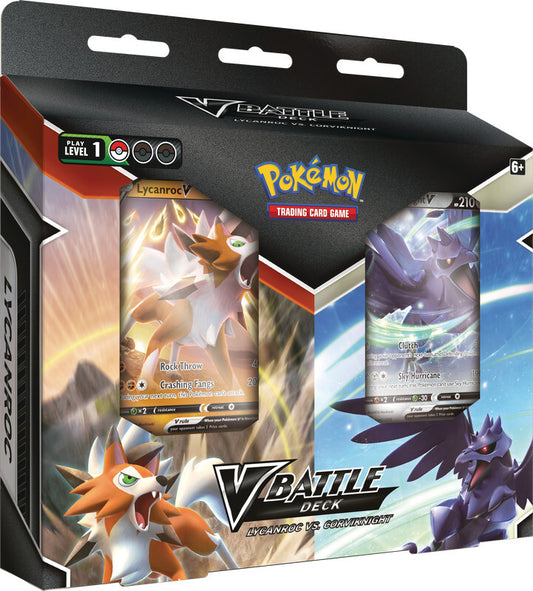 Pokemon: V Battle Deck Lycanroc vs Corviknight