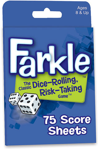 Farkle Scoring Pad