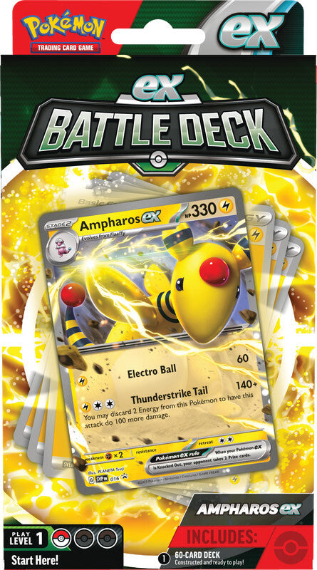 Battle Deck Ampharos Ex/Lucario Ex