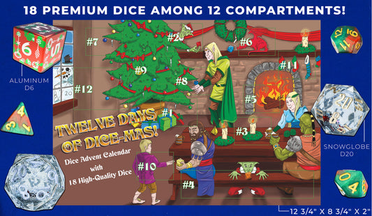 Twelve Days of Dice-mas Advent Calendar