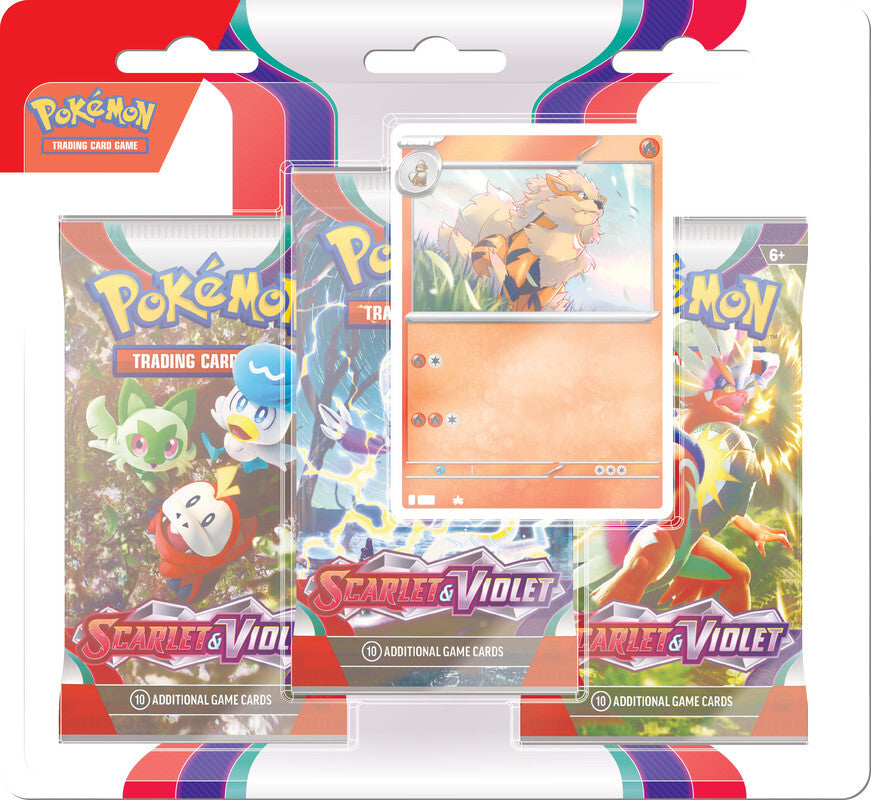 Pokemon: SV Scarlet & Violet 3pk blister