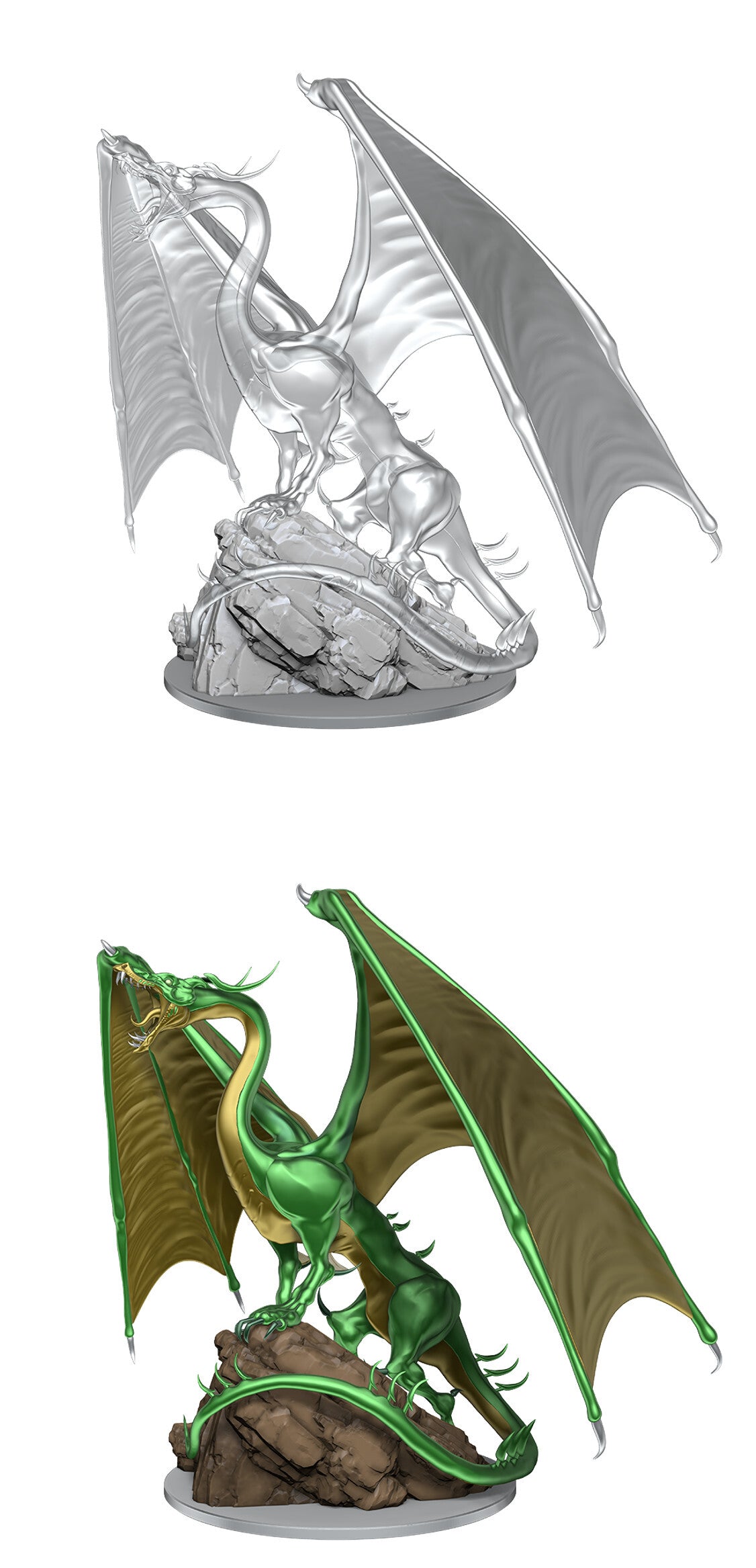 D&D Nolzur's: Young Emerald Dragon