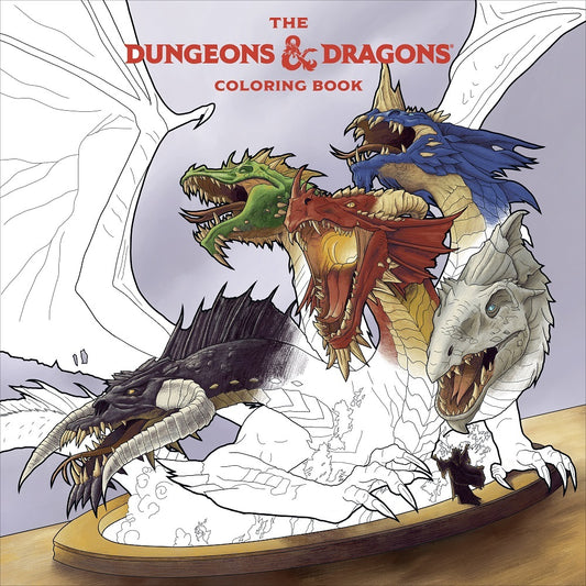 The Dungeons & Dragons Colouring Book