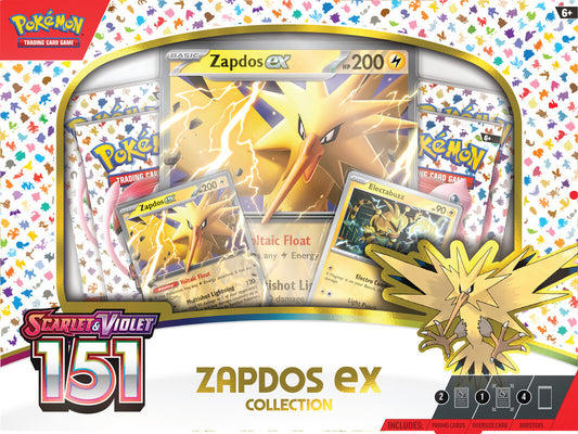 Pokemon: SV3.5 151 Zapdos Ex Collection