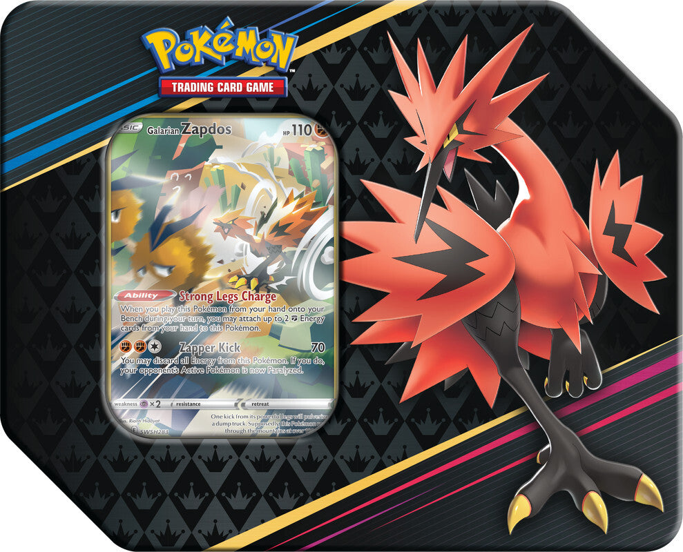 Pokemon: SS12.5 Crown Zenith Galarian Tin