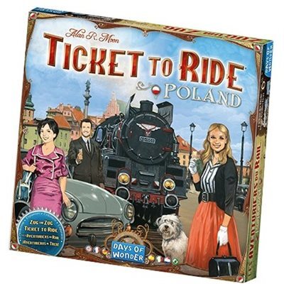 Ticket To Ride: Map #6.5 Poland Map Collection