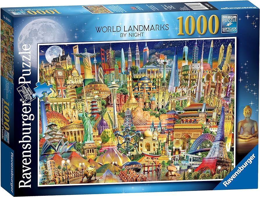 1000 World Landmarks By Night