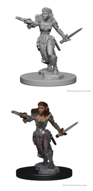 D&D Nolzur's: Elf Female Ranger Crossbow & Sword