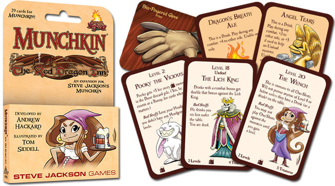 Munchkin The Red Dragon Inn Expansion