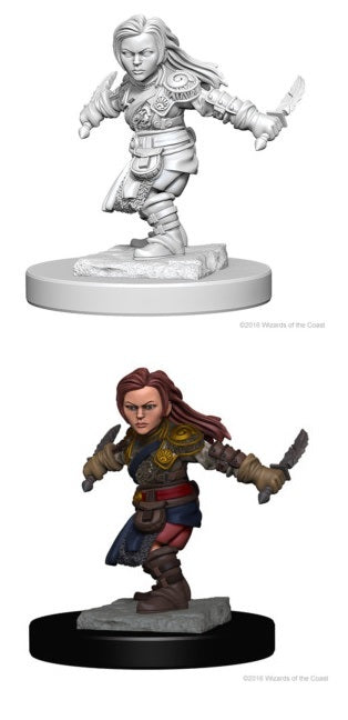 D&D Nolzur's: Halfling Female Rogue