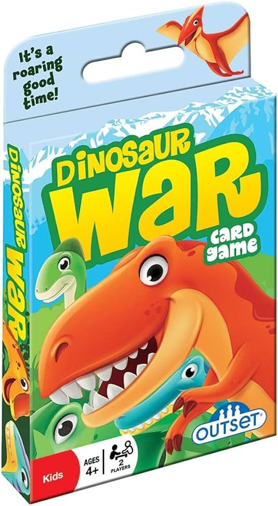 Dinosaur War Card Game